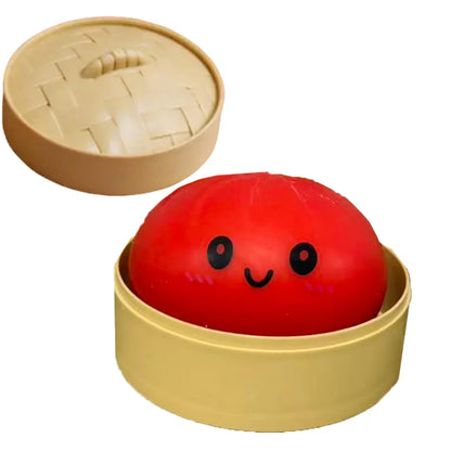 Dumpling Squishies: Adorable Slow Rising Stress Relief Toy for All Ages - Perfect Anti-Anxiety Gift!