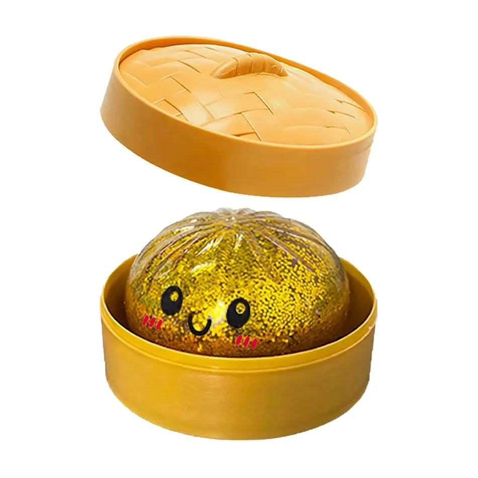Dumpling Squishies: Adorable Slow Rising Stress Relief Toy for All Ages - Perfect Anti-Anxiety Gift!