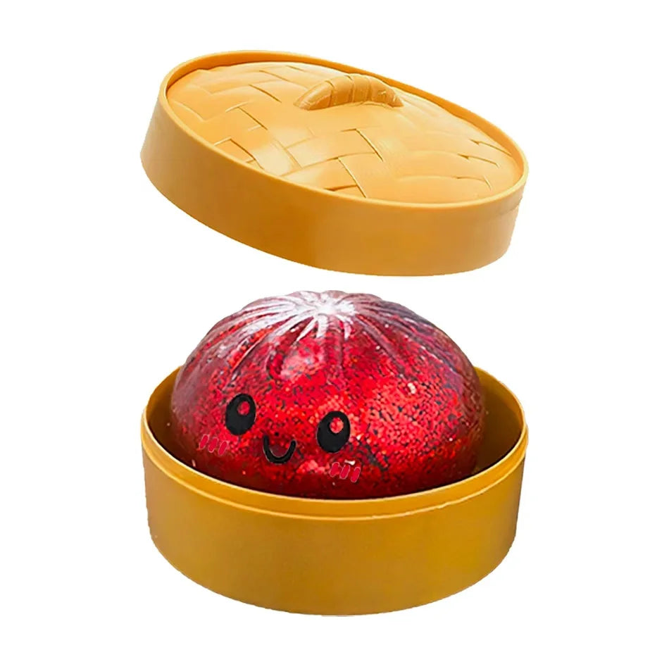Dumpling Squishies: Adorable Slow Rising Stress Relief Toy for All Ages - Perfect Anti-Anxiety Gift!